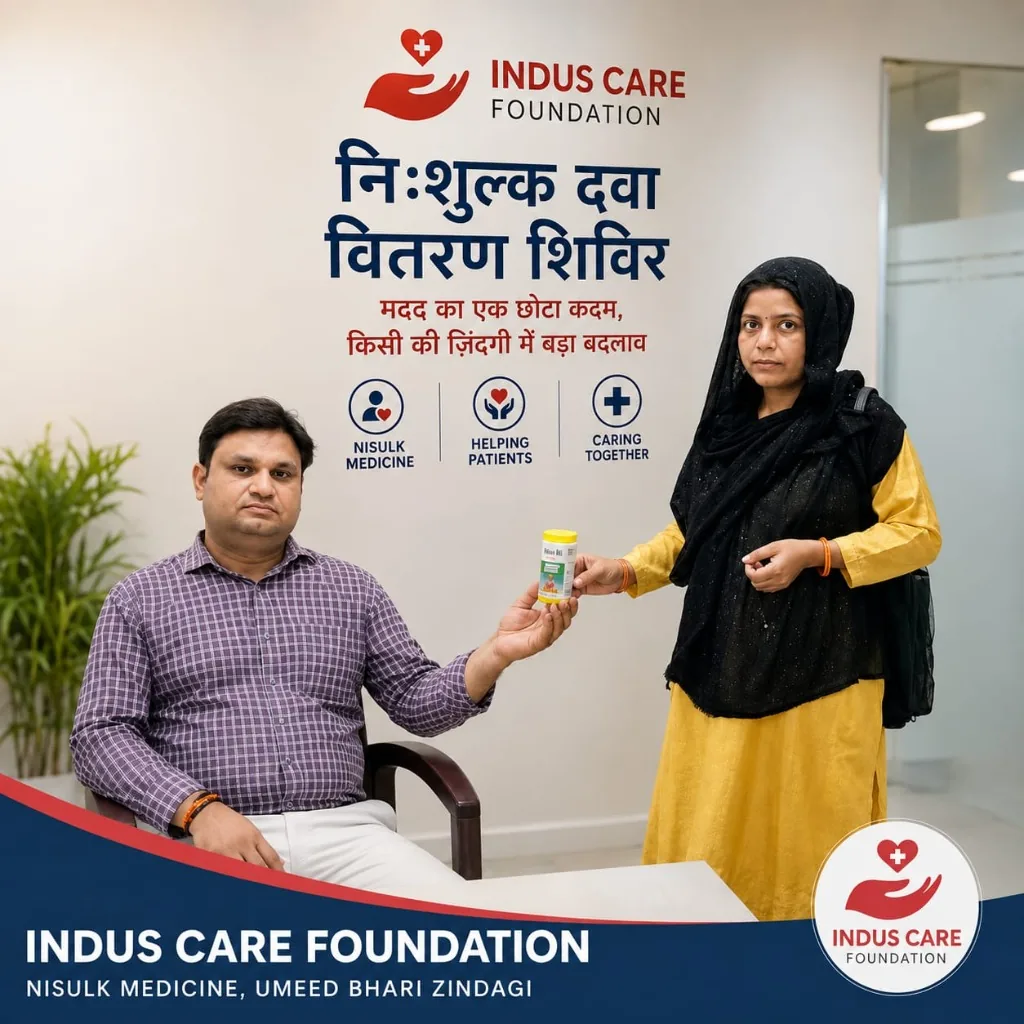 Indus Care Free Medicine Distribution Camp
